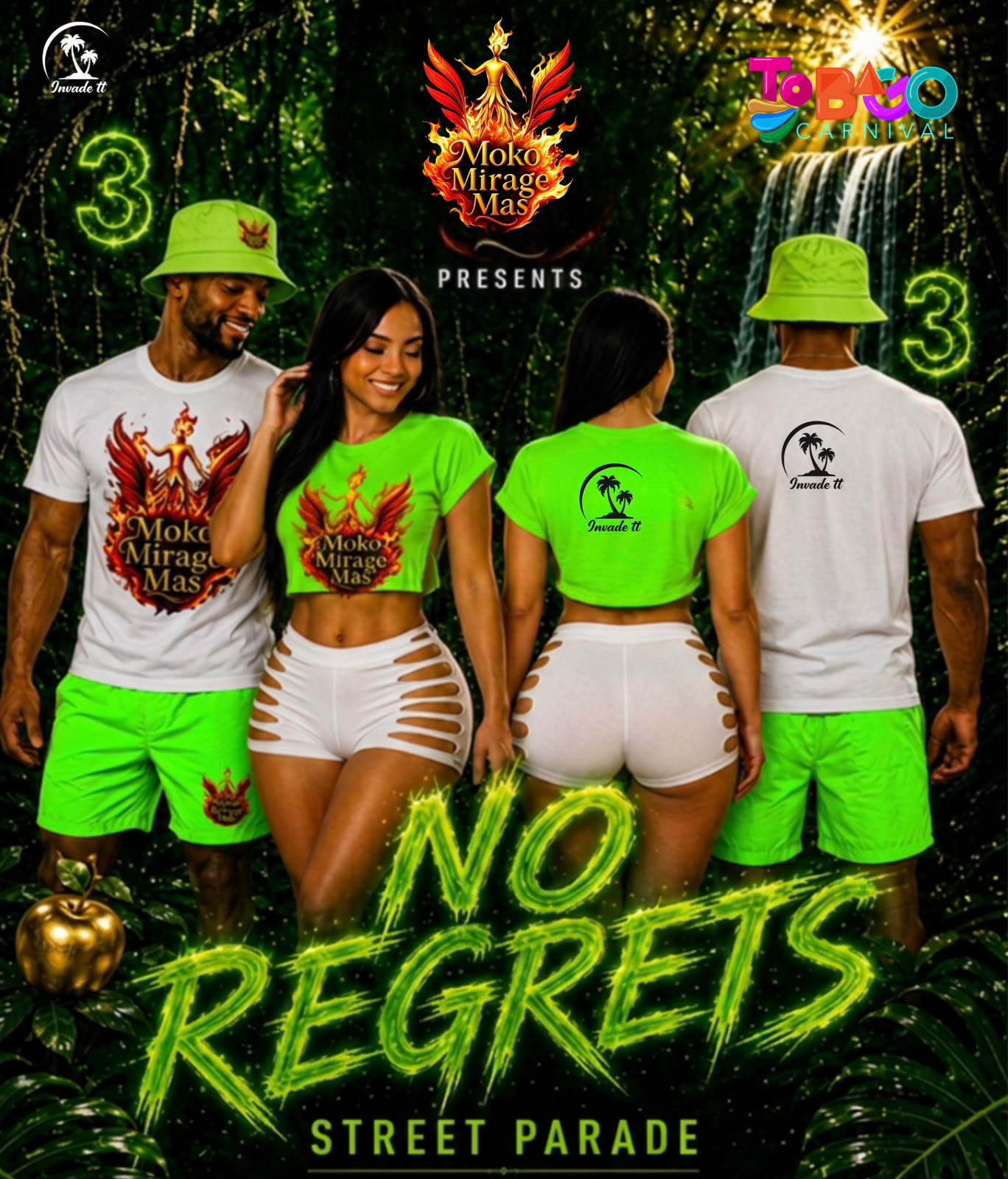 Street Parade Tobago Carnival — Moko Mirage Mas