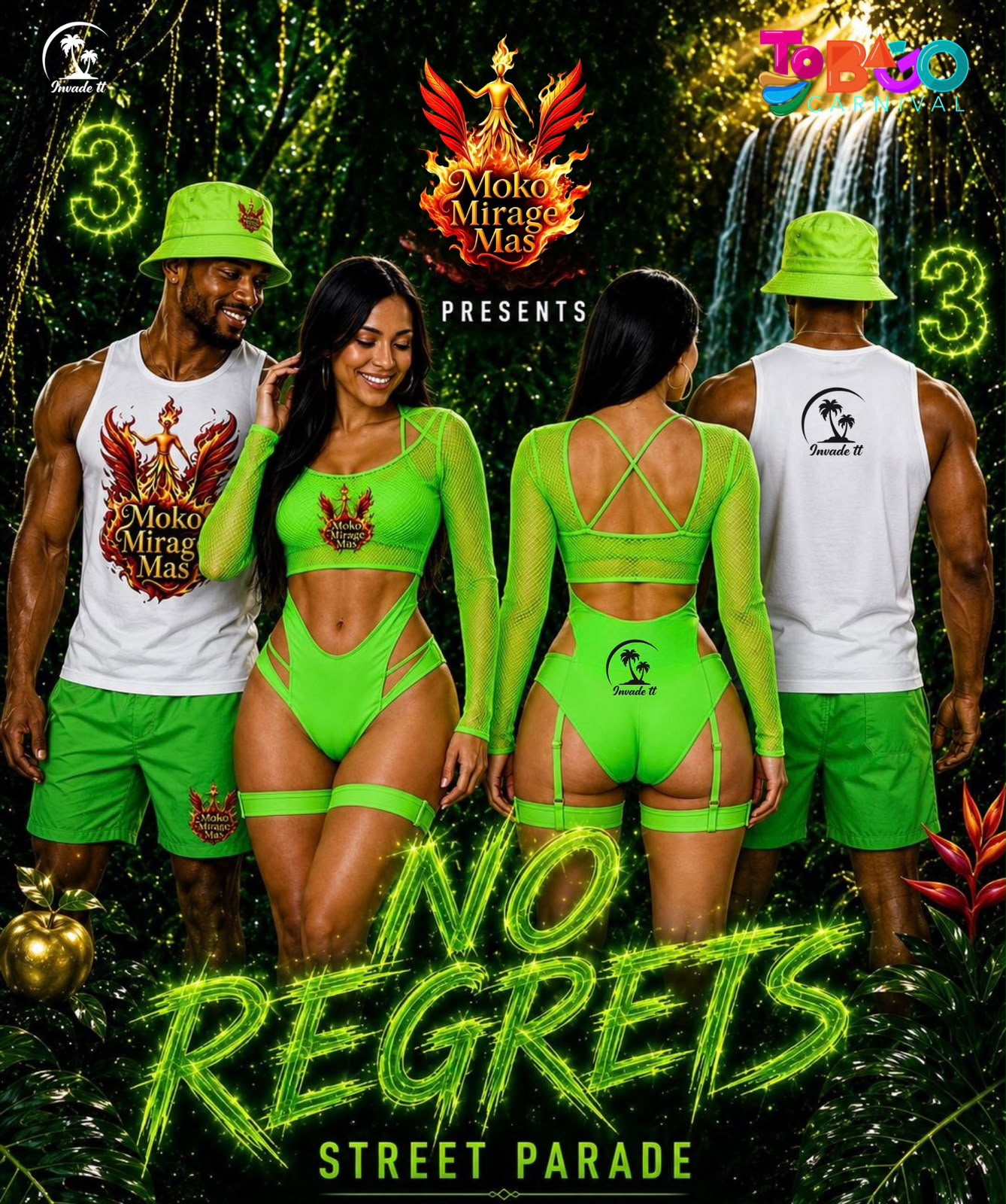 Street Parade Tobago Carnival — Moko Mirage Mas