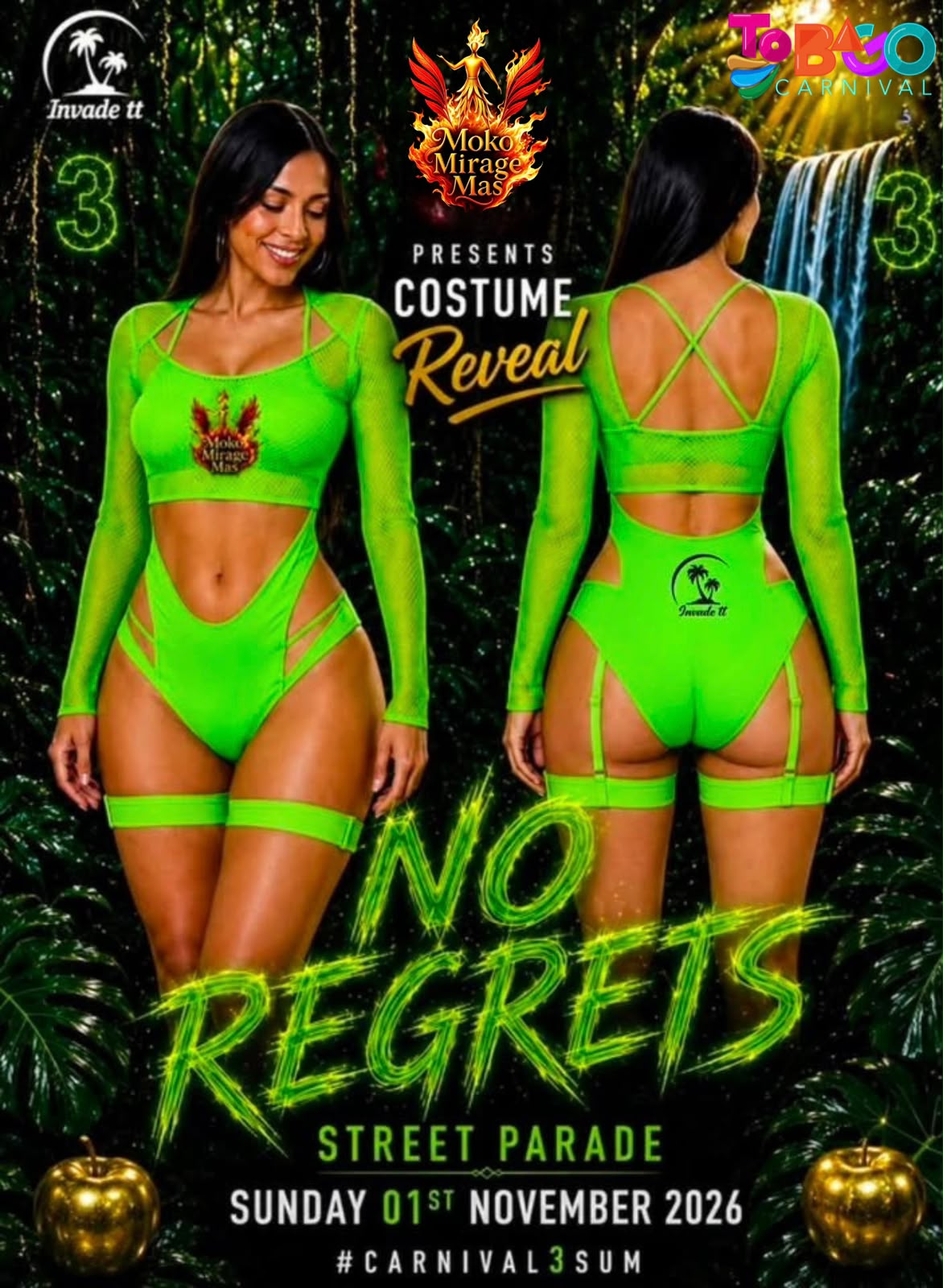 Street Parade Tobago Carnival — Moko Mirage Mas