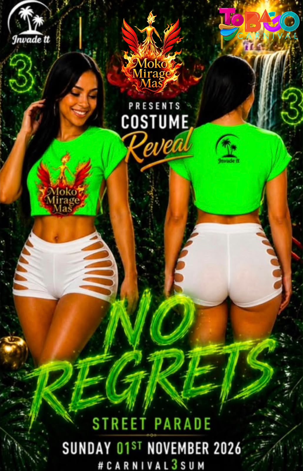 Street Parade Tobago Carnival — Moko Mirage Mas