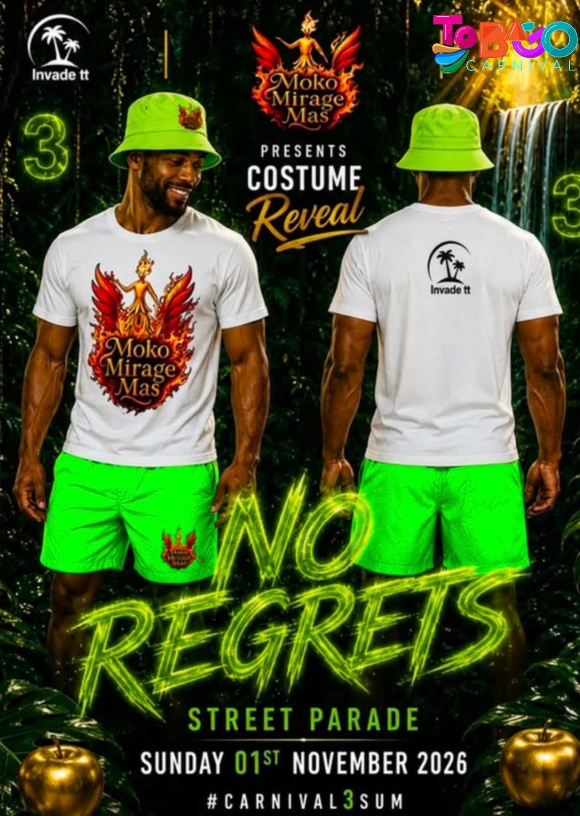Street Parade Tobago Carnival — Moko Mirage Mas